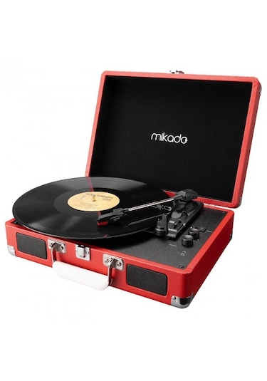 Mikado MN-P317  Nostalgia Bluetooth Pikap Kırmızı
