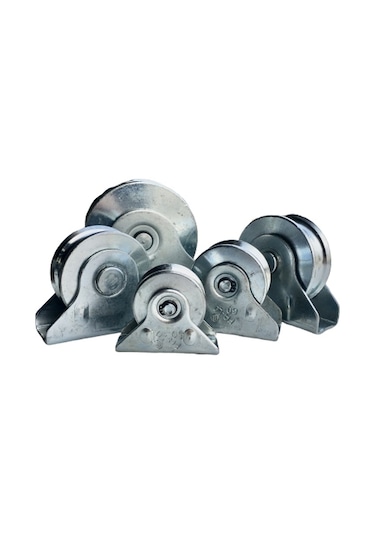 40 Mm Rayli Kapi Makarasi Demir Kapi Ray Makarasi Kepli Makara