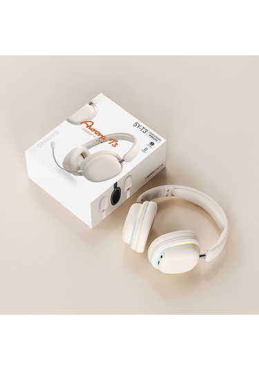 Bluetooth Kulaklık Kablosuz Işık Yayan Oyun Kulaklık Süper Uzun Pil Ömrü Cep Telefonu Kulaklık