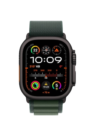 Apple Watch Ultra 2 GPS + Cellular 49 MM Titanyum Kasa Alpine Loop Large Akıllı Saat (Apple Türkiye Garantili)