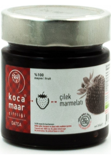 Kocamaar Çiftliği Çilek Marmelatı (Rafine Şeker İlavesiz) 260 gr