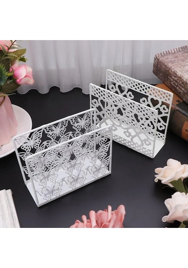 A-içi Boş Peçetelik Kağıt Havluluk Doku Rafı Parti Yemek Masası Dekoru