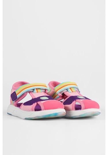Vicco Flow Iı Hafif Kız Bebek Pembe Sandalet Pembe