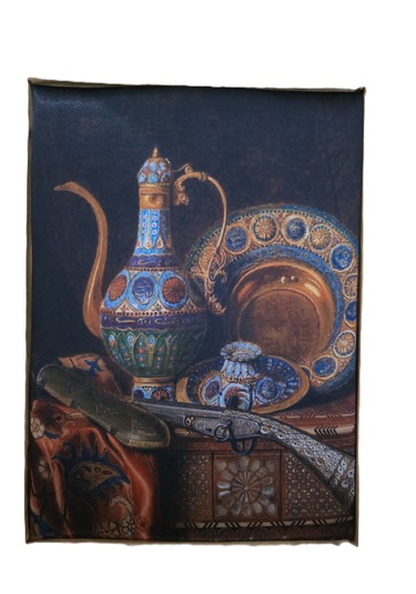 Aksu Kumaş Resimli Çikolata & Şekerleme & Hediye Kutusu 21x30x6