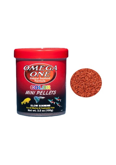 Omega One Color Mini Pellets 100g