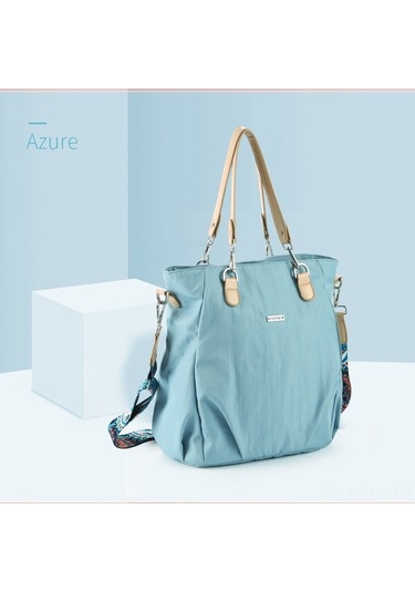 Ebitda Xindoker İnsular 10084 Çok Fonksiyonlu Su Geçirmez Bebek Çantası - 9 Cep Mavi, Hafif Ve Taşınabilir Mavi