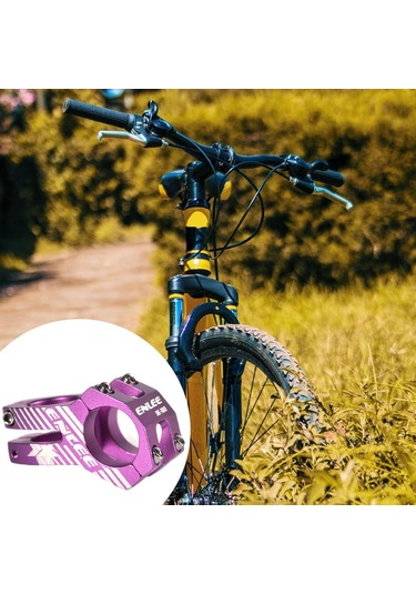 Suntek 31.8mm Dağ Bisikleti Gövdesi Yüksek Mukavemetli Mtb Yol Mor