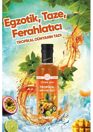 Zühre Ana Tropikal Meyve Özü 640 G