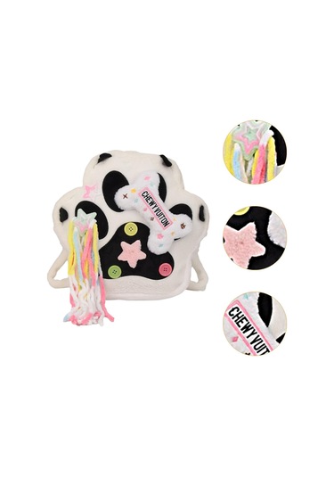 Suntek Kedi Peluş Sırt Çantası Çok Yönlü Günlük Sevimli Siyah