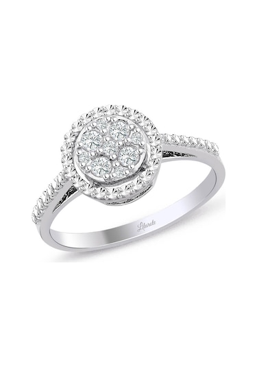 Lilarote 0.12 Ct Modern Tasarım Coronet Yüzük