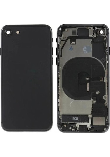 İphone 8 İle Uyumlu Dolu Kasa Siyah