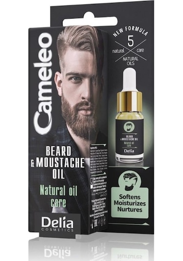 Delia Cameleo Beard & Moustache Bıyık Saç ve Sakal Serumu 10 ML