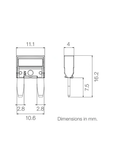 Oto Araba Mini Bıçak Sigorta Seti 10'lu