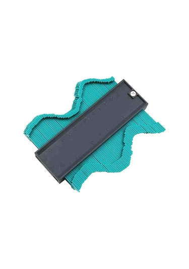 Kosona Mavi Abs Kontur Ölçer 12,8cm - Düzensiz Şekilleri Taklit Etmek İçin Ahşap İşleri, Döşeme İçin Zaman Tasarrufu Aracı Mavi