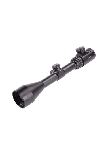 Nikula 3-9x50  Zoomlu Keskin Nişancı Dürbünü Kırmızı-Yeşil Işık Siyah