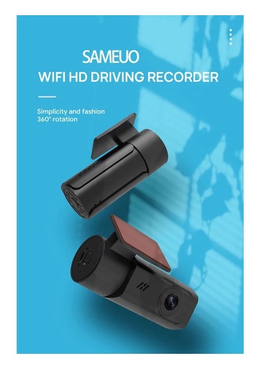 Wifi Car Dvr Recorder Dasch Cam Araç İçi Kamera Wifi Bağlantılı