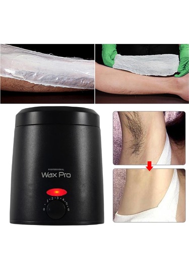 Suntek Salon Ev Kullanımı Için Elektrikli Ağda Siyah