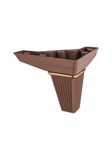 İstanbule-Hırdavat Mobilya Koltuk Ayağı Baza Çekyat Chester Oturma Grubu Ayağı 12 Cm