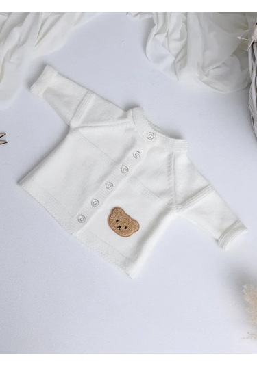 Zaan Brand Çocuk Düğmeli Kardigan 466521118 Sütlü