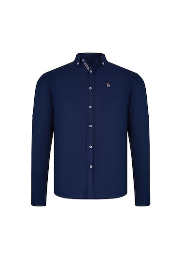 Üçlü Set G674 Dewberry Erkek Gömlek-siyah-beyaz-camgöbeği Siyah-beyaz-camgöbeği