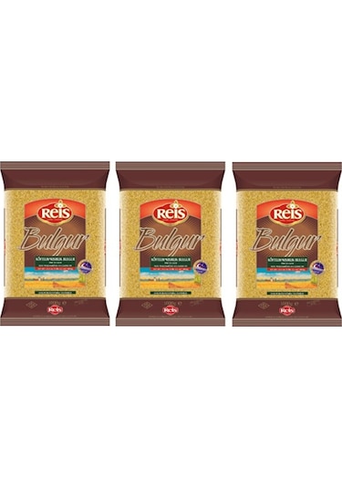 Reis Köftelik Bulgur 1 Kg X 3 Adet 3 Kilogram