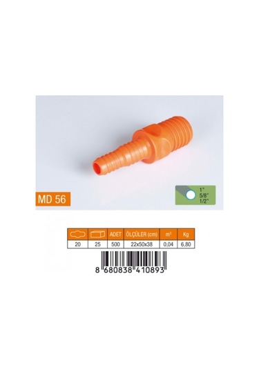 Medalyan Md56 Plastik Redüksiyon