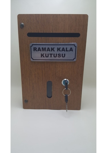 Küçük Boy Ahşap Ramak Kala Kutusu