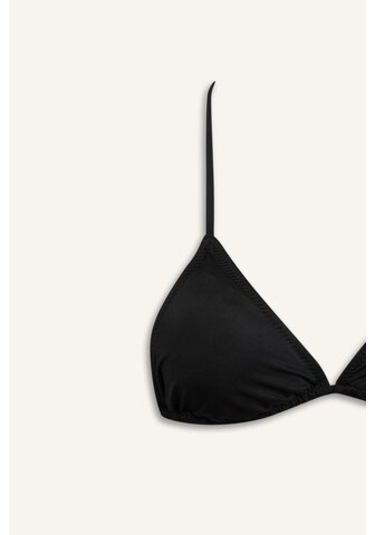 DeFacto Regular Fit Üçgen Bikini Üstü-Fall in Love T3666AZ25SMBK81