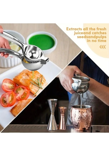 Mybru Paslanmaz Çelik Limon Sıkacağı Narenciye Sıkacağı Çok Renkli