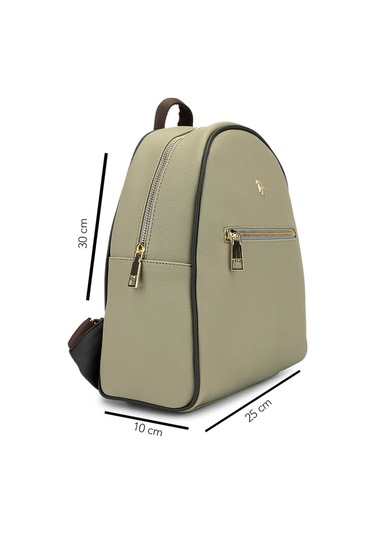 Tamer Tanca Kadın Suni Deri Yeşil Sırt Çantası 743 2335 Bn Cnt Y25 Yesıl Fltr Yeşil