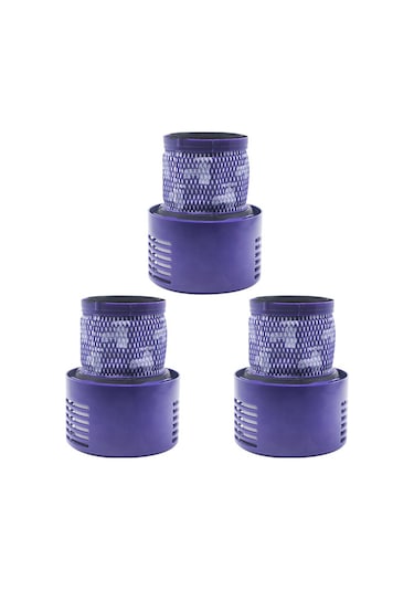 Padalink V10 Modeli İçin 3'lü Filtre Seti - Abs Malzeme, Kolay Kurulum, Ev Temizliği İçin Dayanıklı Ve Uyumlu