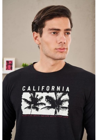 Pjs 23702 Erkek Baskılı Pijama Takım 001