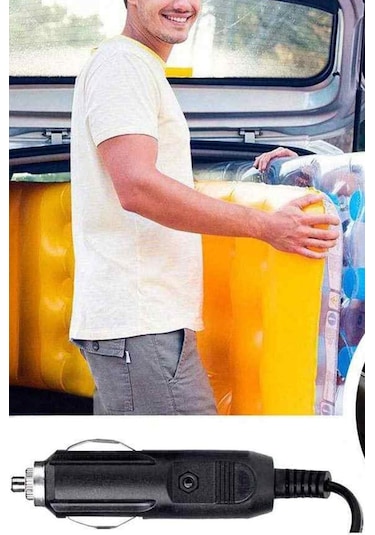 Elektrikli Hava Pompası Şişme Yatak Havuz Vakumlu Poşet Hava Komp