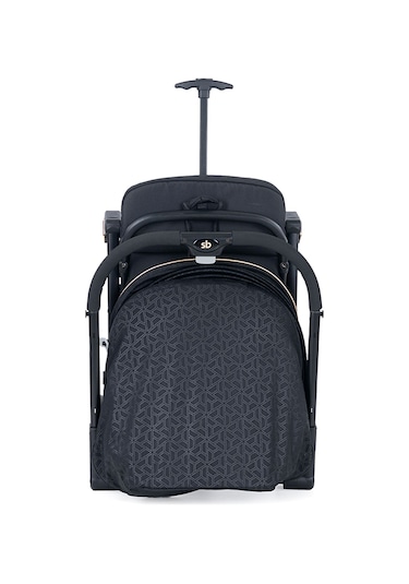 Sunny Baby Nova Çift Yönlü Kabin Boy Bebek Arabası Siyah 9035