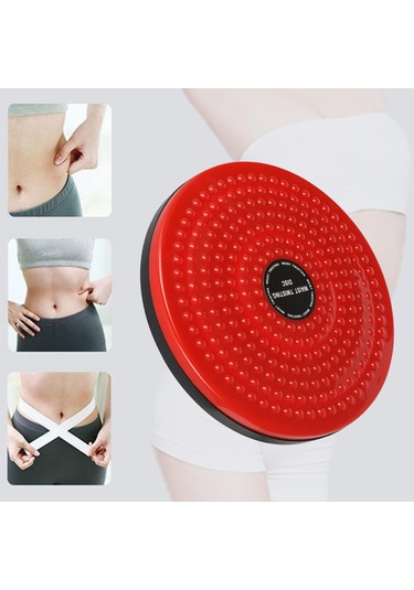 Dolıty Bel Büküm Kurulu Plaka Fitness Egzersiz Masaj Kırmızı Kırmızı