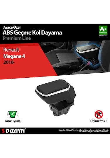 Megane 4 Araca Özel Kol Dayama Kolçak 2016 2017 2018 2019 2020 2021 2022 2023
