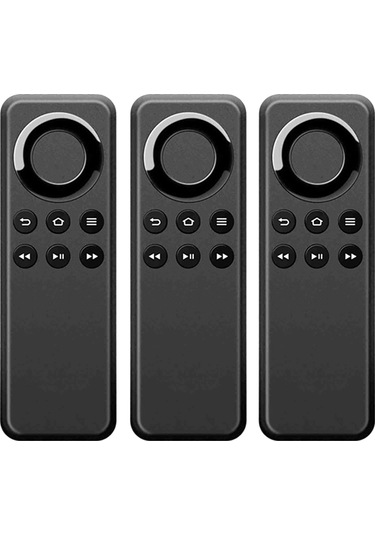 Crackedice Amazon Fire Tv Stick İçin 3 Adet Cv98lm Yedek Uzaktan Kumanda