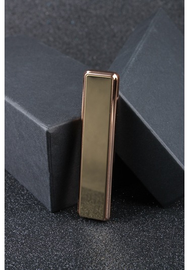 Silvio Monetti Sarı Şarjlı Usb Çakmak SMC401R003