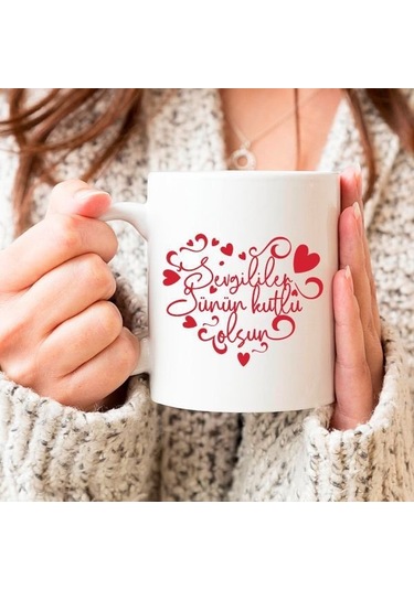 Sevgililer Günü Kupa Bardak 2021-5