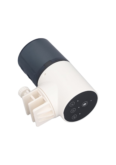 Folinda Akvaryum Akıllı Zamanlayıcı Yemleyici, 3 Ayar, Uygun Tüm Yem Türleri, Sessiz Ve Döner Tasarım, İki Fikse Yöntemi