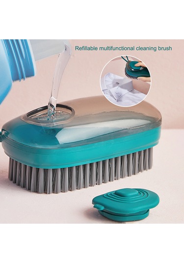 Ranyeek Ev Kullanıma Multifonksiyonel Sabunlu Yıkama Fırçası - Yumuşak Tüylerle Tencere Ve Tahta Temizliği