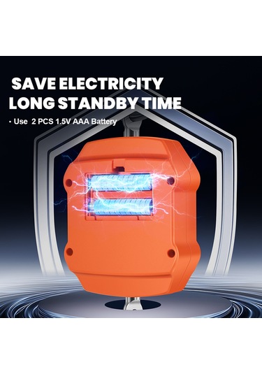 Skycity 300kg Endüstriyel Plastik Asma Terazi, Mavi Arka Işık Lcd, 3 Ölçüm Birimi Kg, Lb, N , Oranj, Akıllı Taşınabilir Kanca Terazi