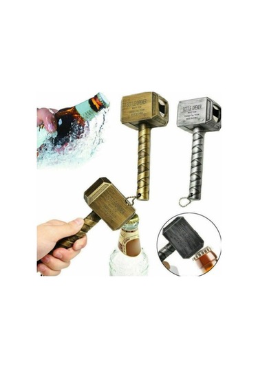 Pazly Thor'un Çekiç Şişe Açacağı Kesesi - Gümüş Renk Gümüş