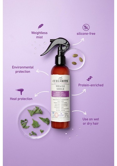 Curlsmith Isıya Ve Çevresel Etkenlere Karşı Koruyucu Saç Spreyi 237ml