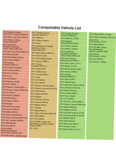 El-50448 Gm Serisi Araç İçin Lastik Basıncı İzleme Sistemi, Oec-t5 Tpms Sıfırlama Aktivasyon Aracı