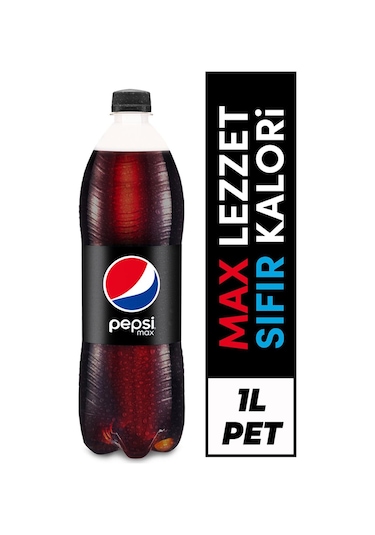 Pepsi Max Şekersiz Kola 1 Lt X 6 Adet