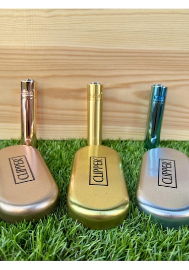 Parlak Deep Blue Taşlı Çakmak