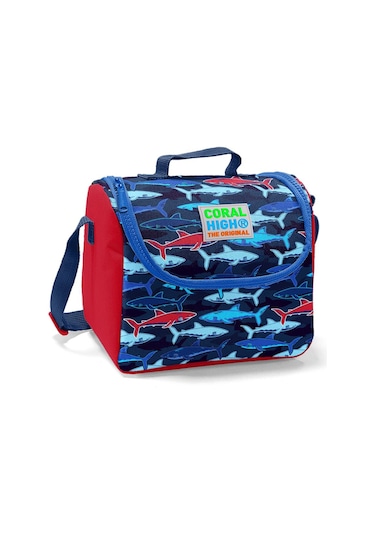 Coral High Kids Lacivert Kırmızı Thermo Beslenme Çantası 22718