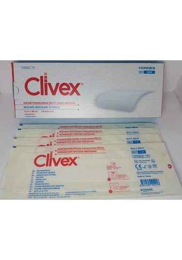 Hazır Pansuman Örtü Non-woven 9cmx30cm 25 Adet C630