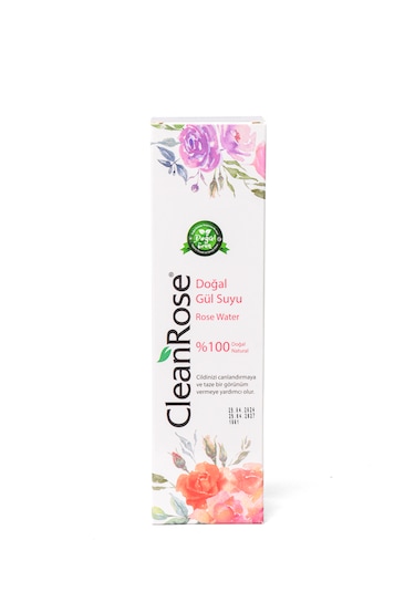 Clean Rose Cleanrose Doğal Gül Suyu %100 Natural 390 Ml